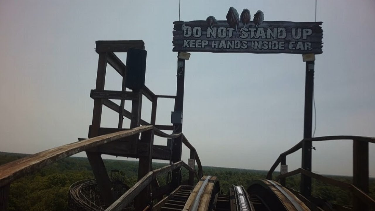 The Beast - Kings Island - Front Row (4K HD POV) - May 2023