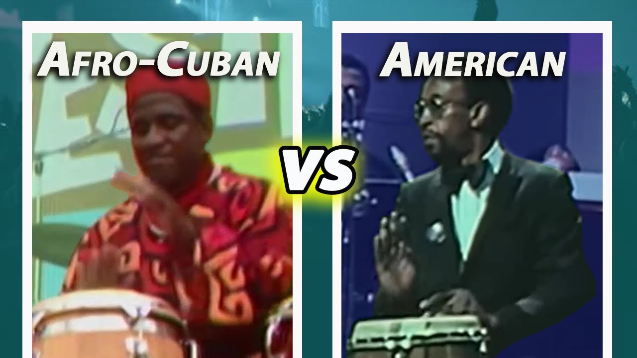Cuban vs American - The Best Conga Technique