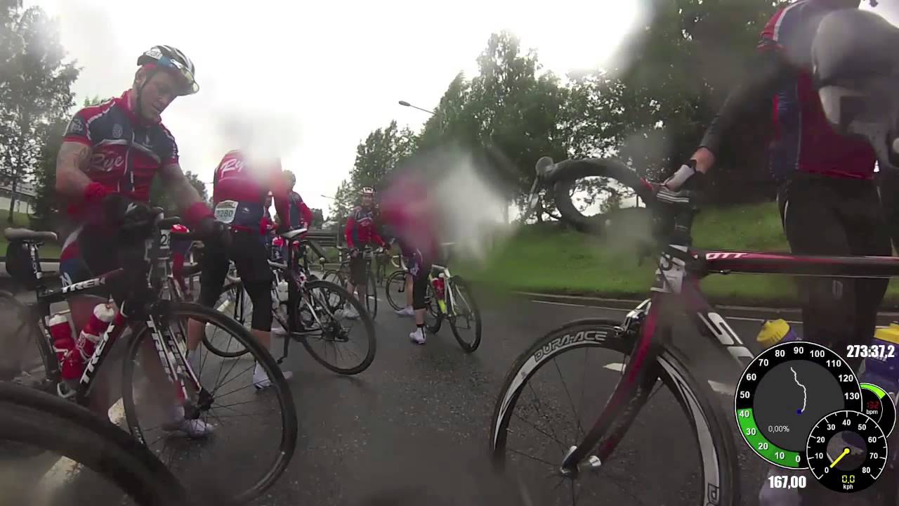 Lillehammer - Oslo L40 velt ved &Oslash;stre Aker vei