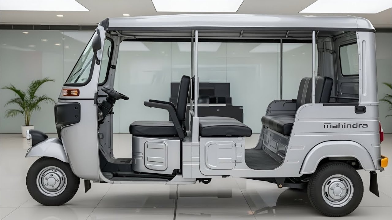 New Launch 2026 Mahindra Treo Yari 7 Seater Electric Auto Rickshaw | Silver Color | Under 2 Lakh | 