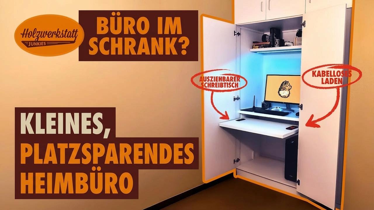 Platz sparen im kleinen Zuhause: Das perfekte Mini-Home-Office