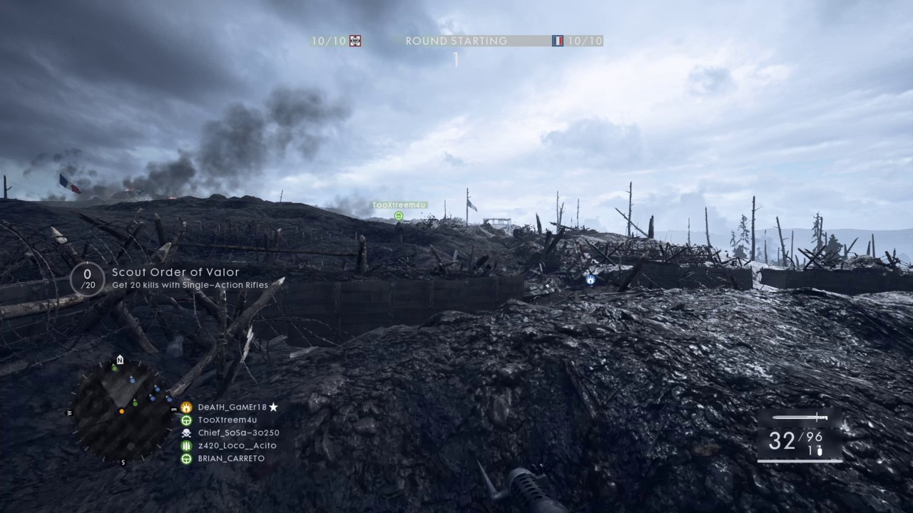 BF1 Fort Vaux German pre-battle speech