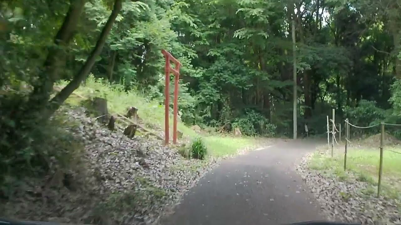 【森林浴ドライブ】千葉県佐倉市飯田【車載動画】