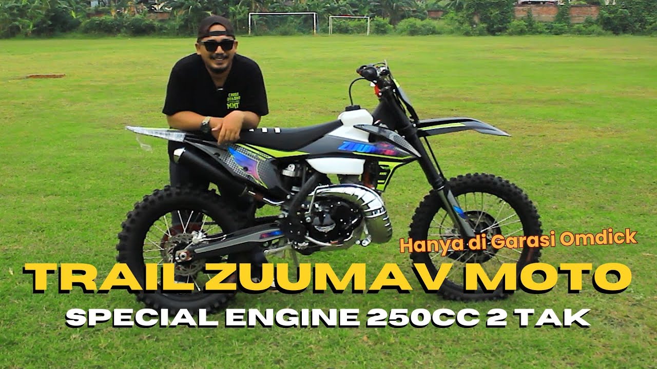 TRAIL SPECIAL ENGINE 250CC 2 TAK SPEED GILA GILAAN SEPERTI HALILINTAR!!