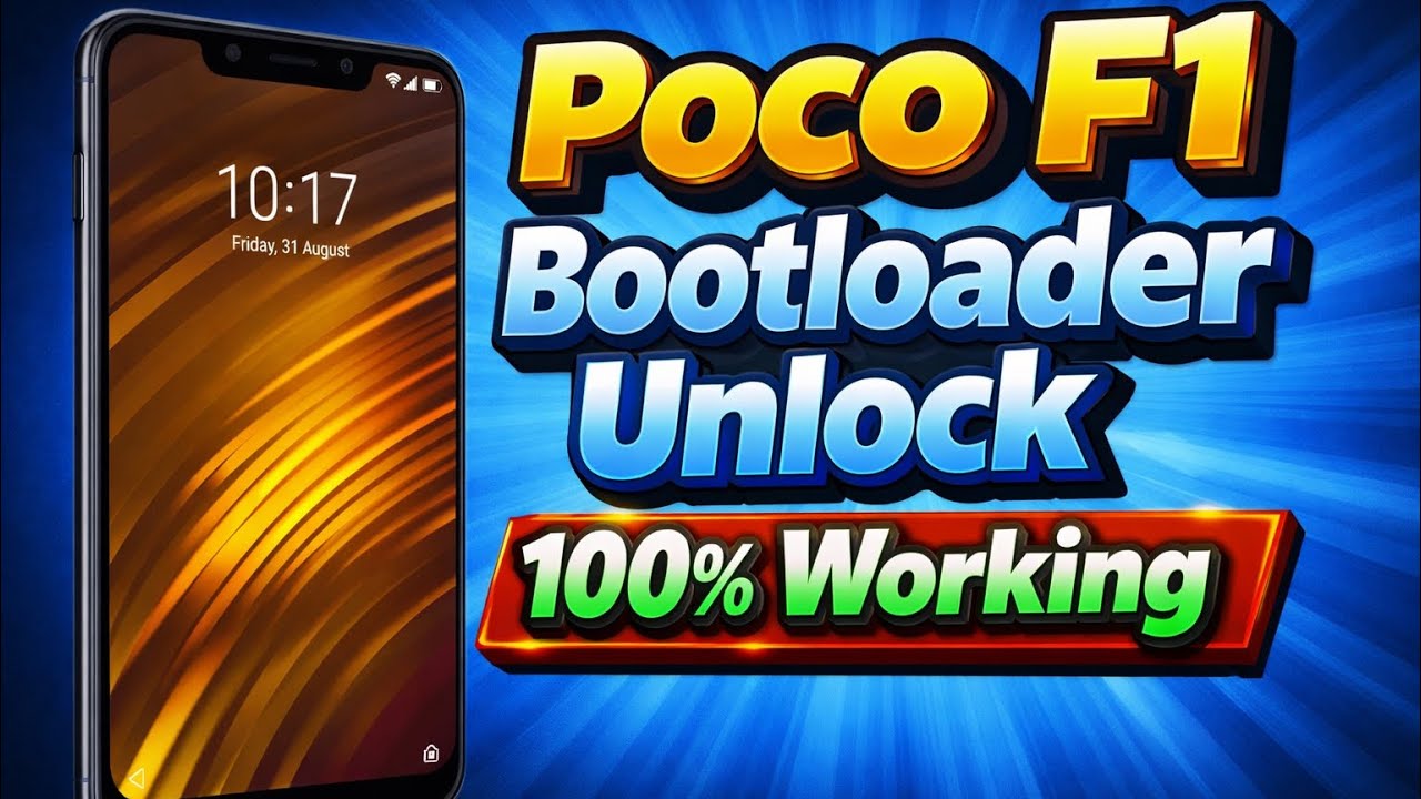Poco F1 Bootloader Unlock 100% Successful | itz pm tech poco f1 custum rom install 