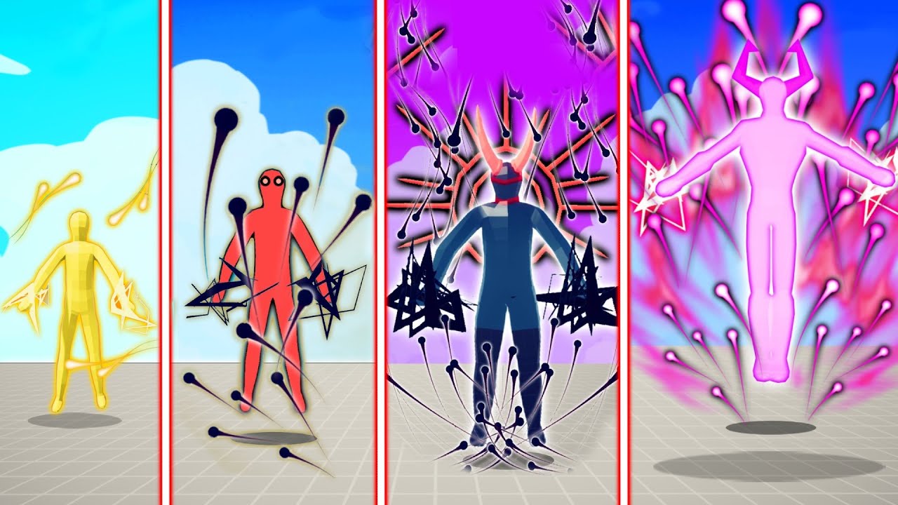 EVOLUTION OF CHAOTIC ( ALL FORM ) | TABS - Totally Accurate Battle Simulator