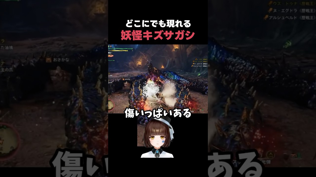 【モンハンワイルズ】妖怪キズサガシ