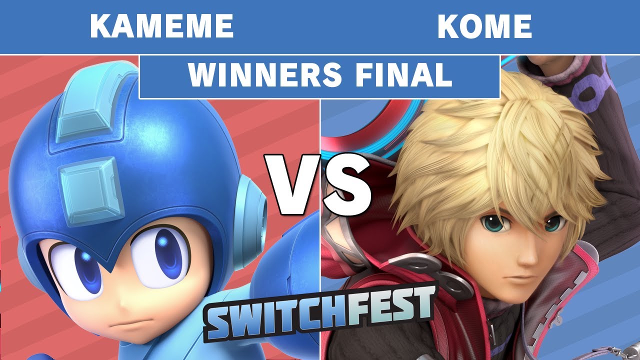 Switchfest 2019 - R2G | Kameme (Mega man) Vs Kome (Shulk) Winners Finals - Smash Ultimate