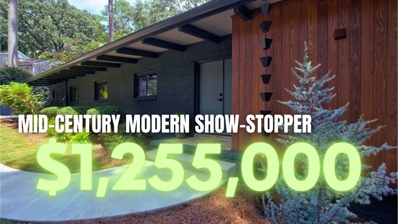 A WORK OF ART - Atlanta Mid-Century Modern Home