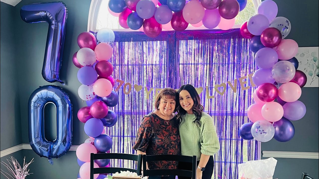Happy 70th birthday, Mom! 