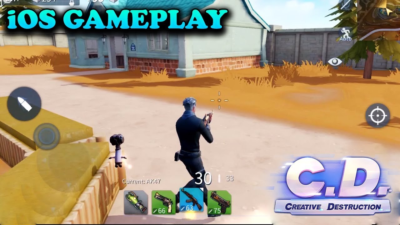 CREATIVE DESTRUCTION - iOS GAMEPLAY ( ULTRA GRAPHICS )