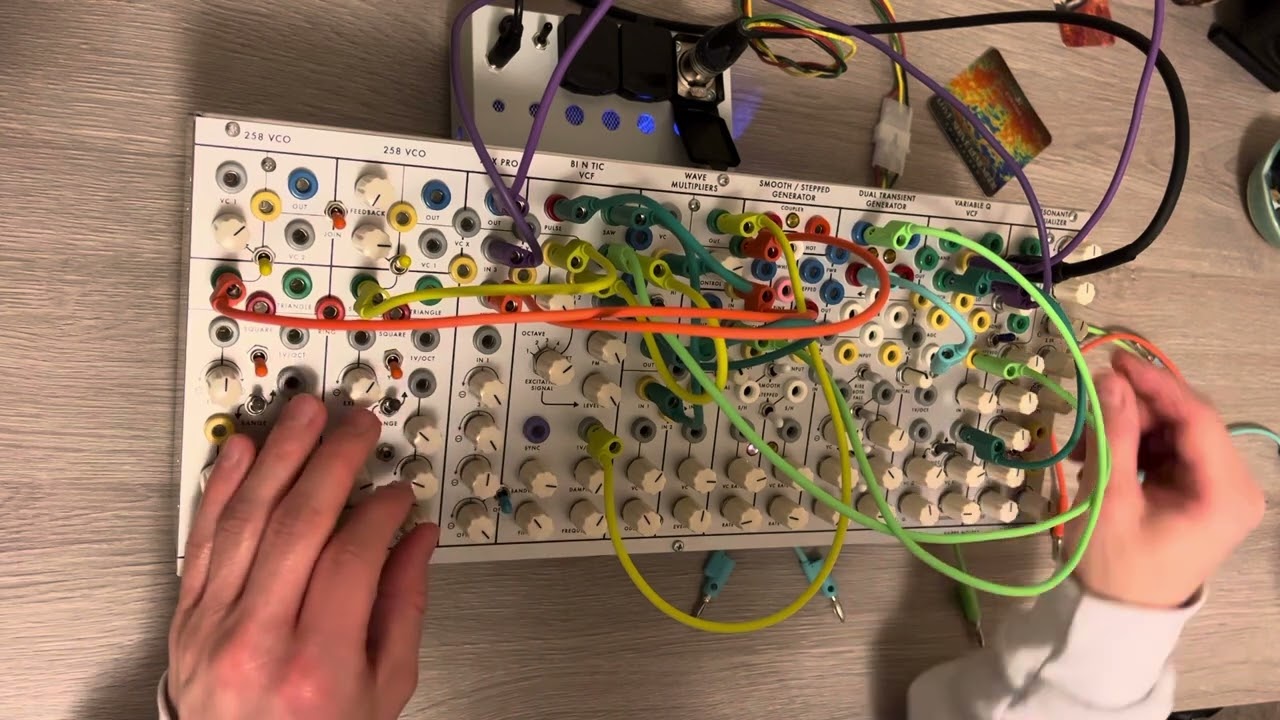 Loudest Warning/Serge panel first jam