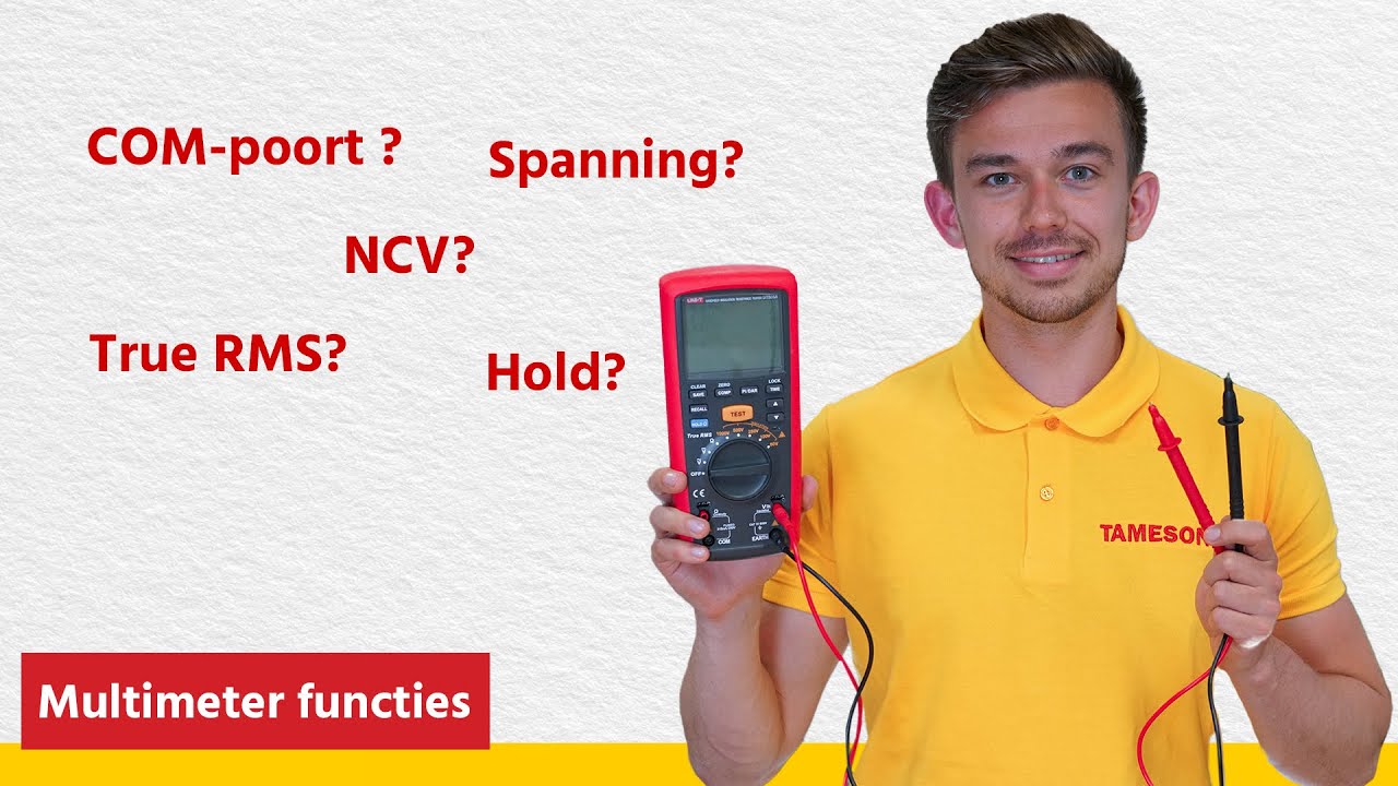 Multimeter functies I Tameson