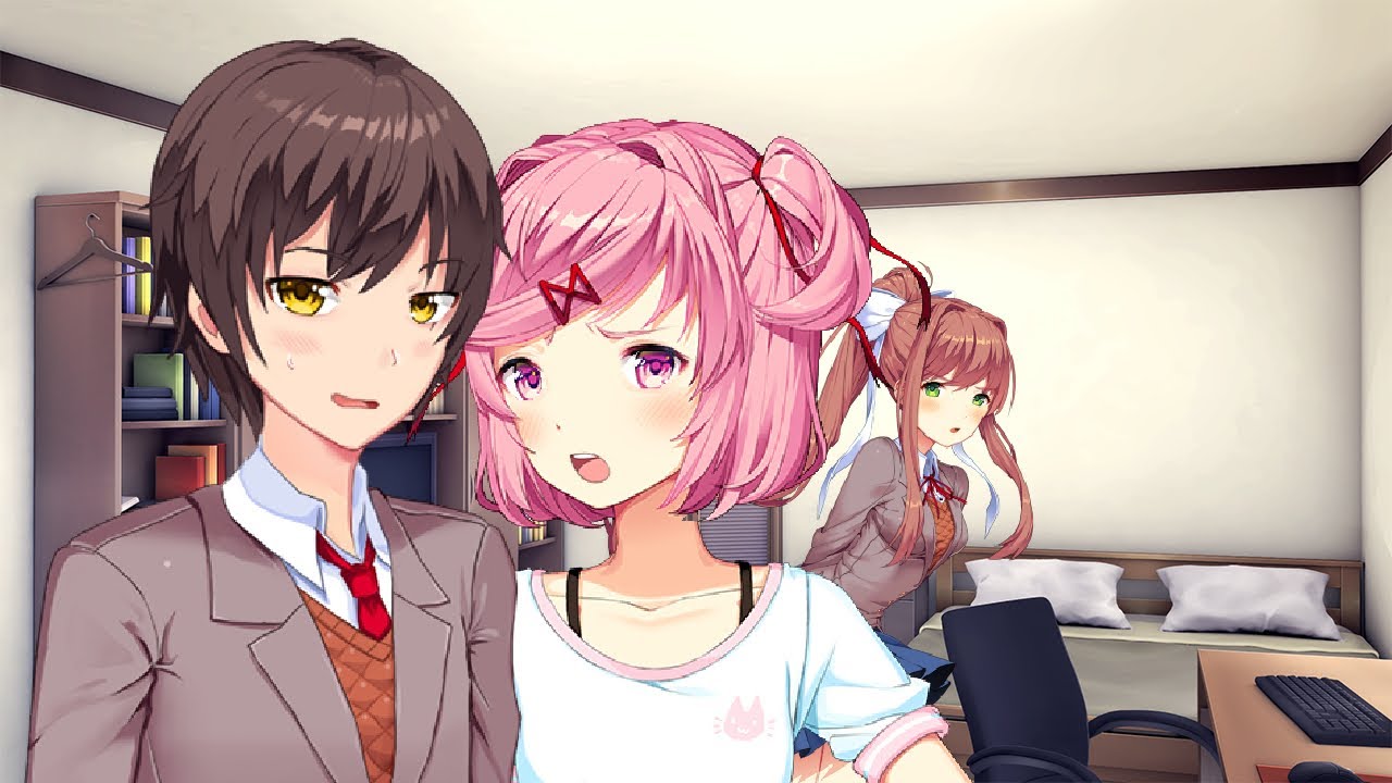 {DDLC Mod} MC Is Doing Lewds Stuff With Natsuki