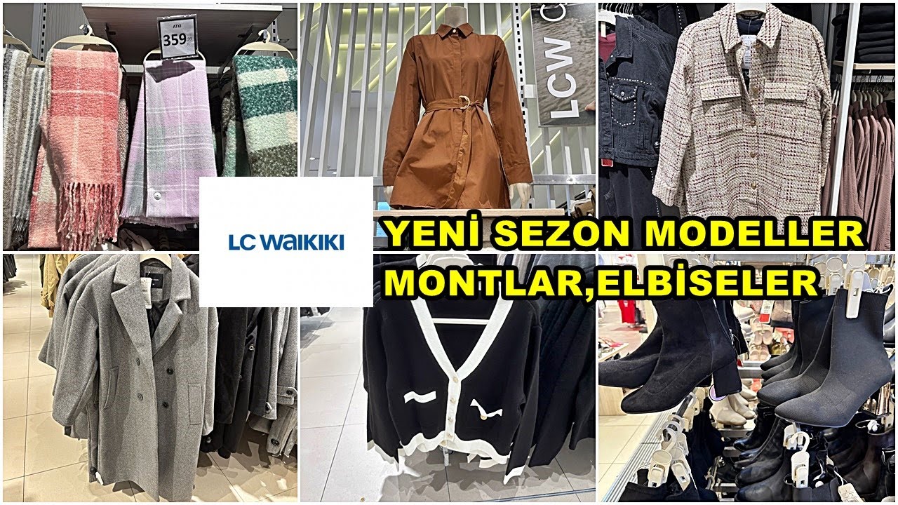 LC WAİKİKİ Yeni Sezon Kışlıklar Gelmiş❗️/Kabanlar/Tunikler/Kışlık Kıyafet Alışverişi/Trençkot