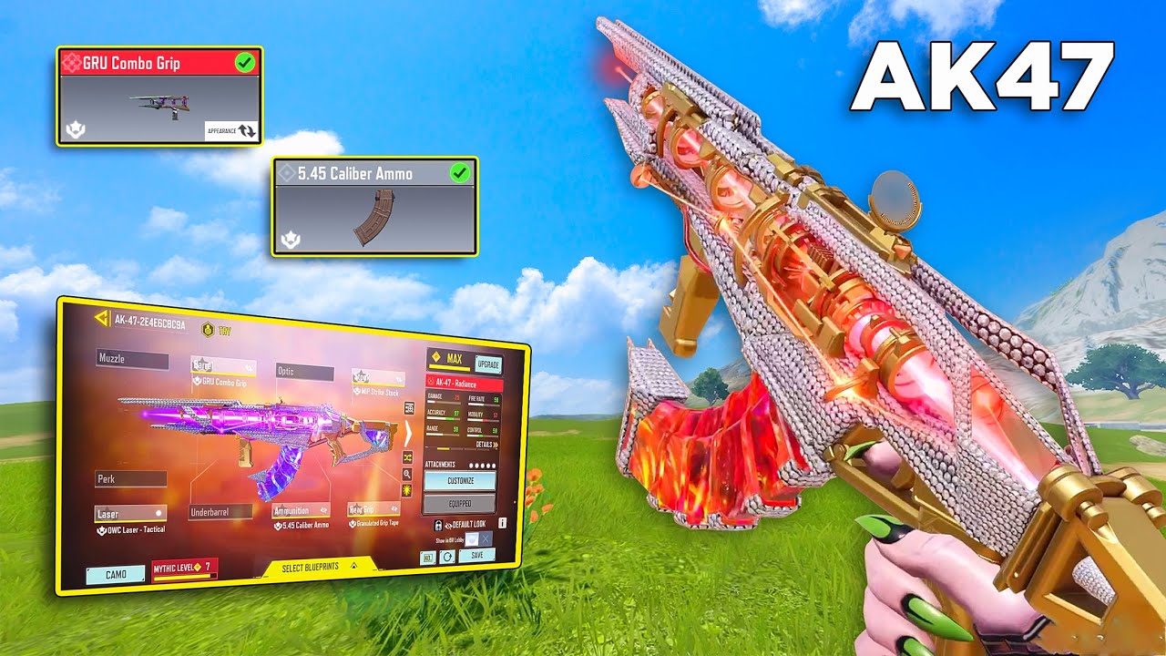 I Tried my OG AK47 Gunsmith with 5.45 Caliber Ammo | Best AK47 Loadout