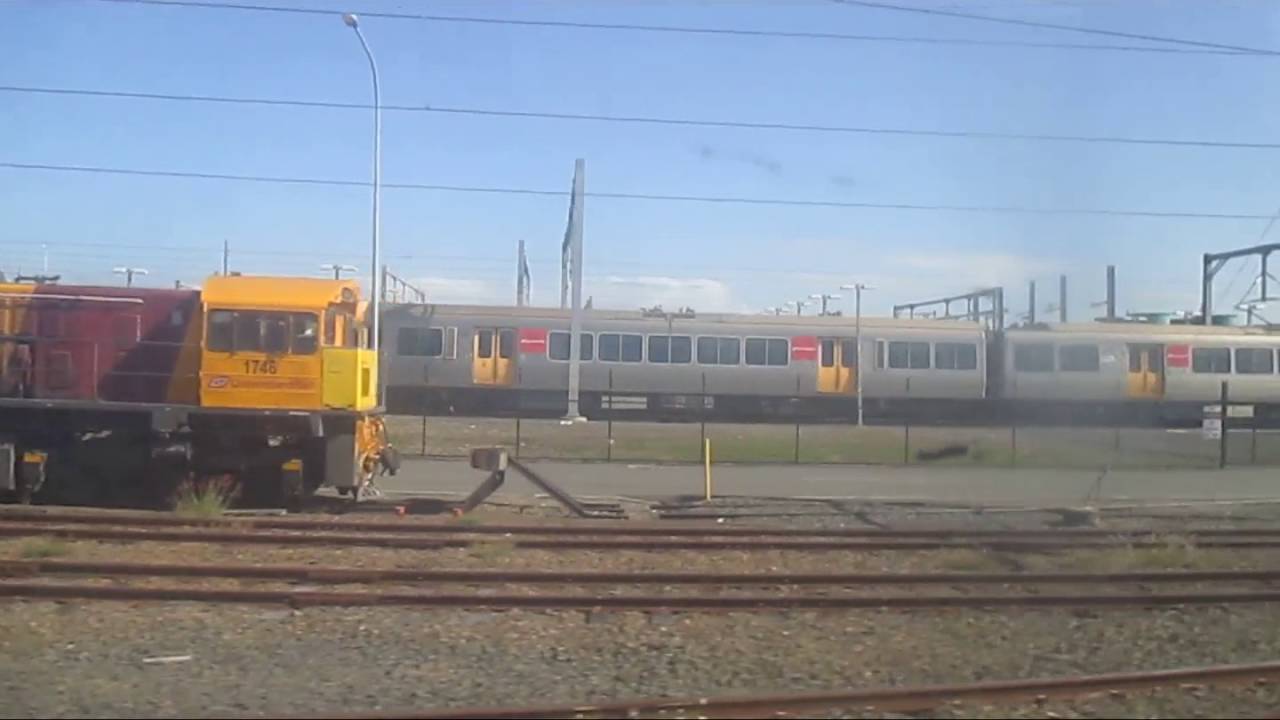 Brisbane to Gympie North by train and bus. John Coyle video.