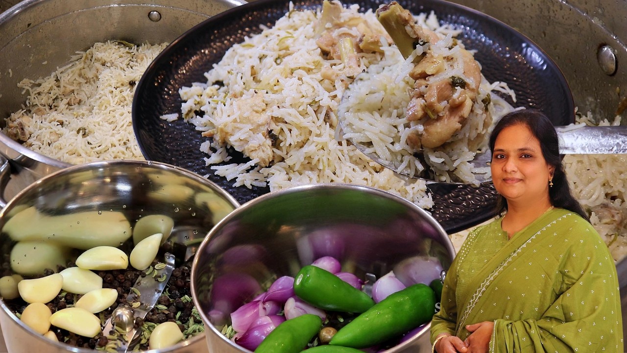தினமும் கூட வீட்டுல பிரியாணி செய்யலாம் வேலையும் சீக்கிரம் முடியும் | Chicken Biryani In Tamil
