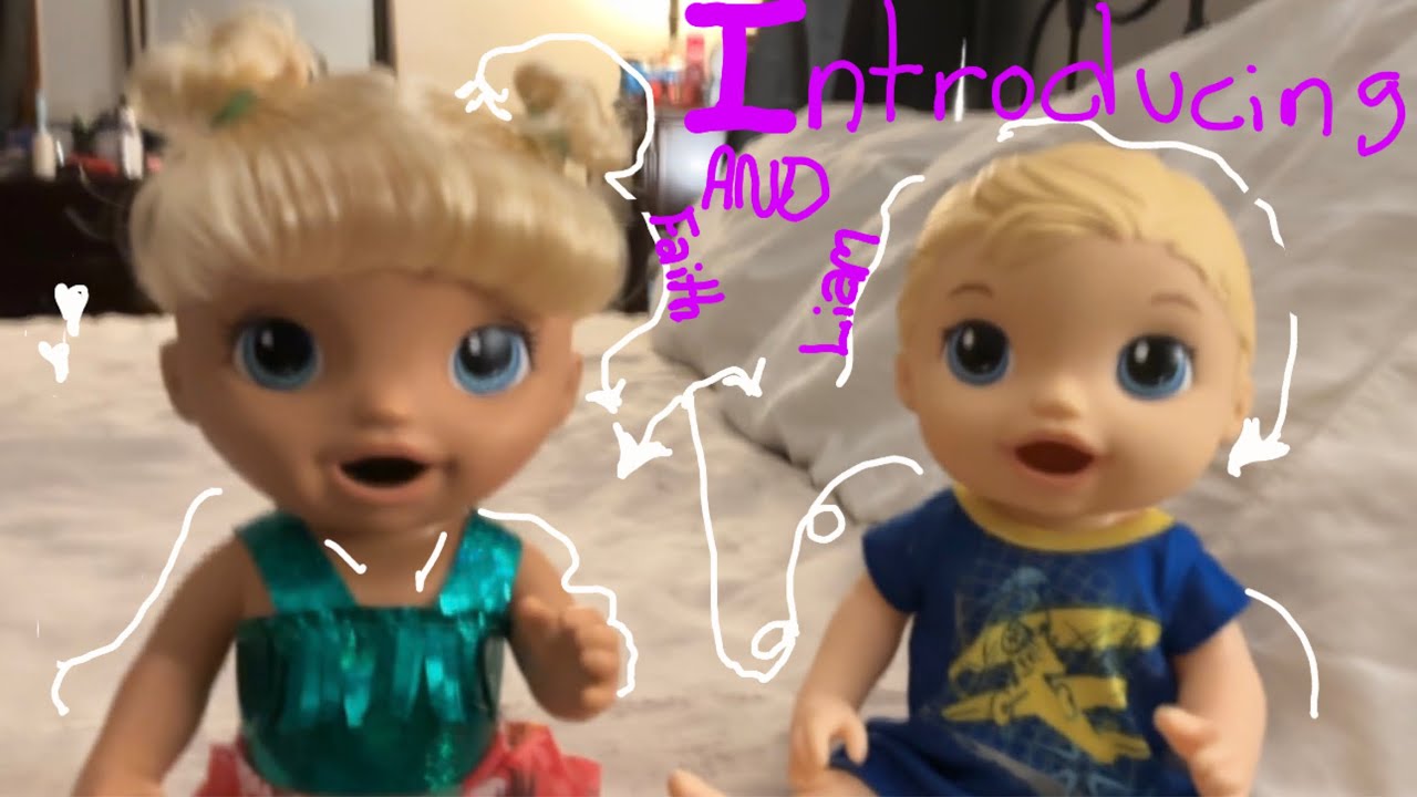 Baby Alive : Introducing Liam And Faith ! 🌟🩷💙