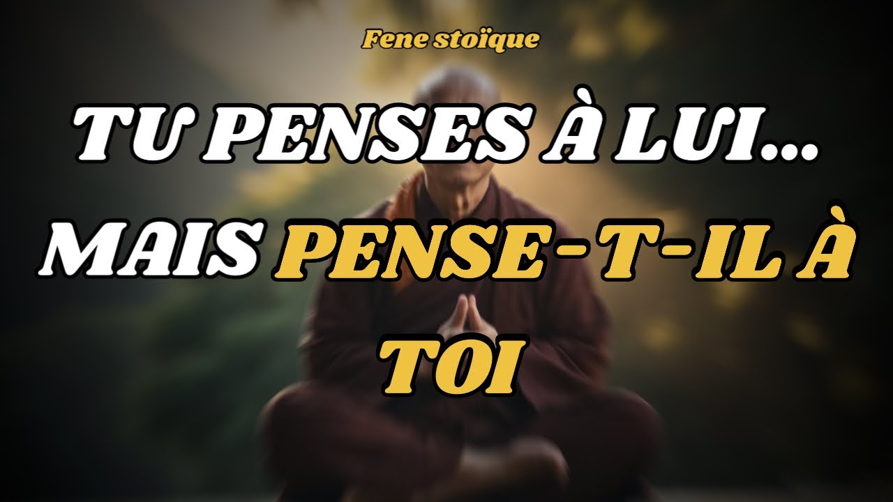 Lorsque vous pensez à quelqu’un sans arrêt cette personne pense t’elle à vous ?