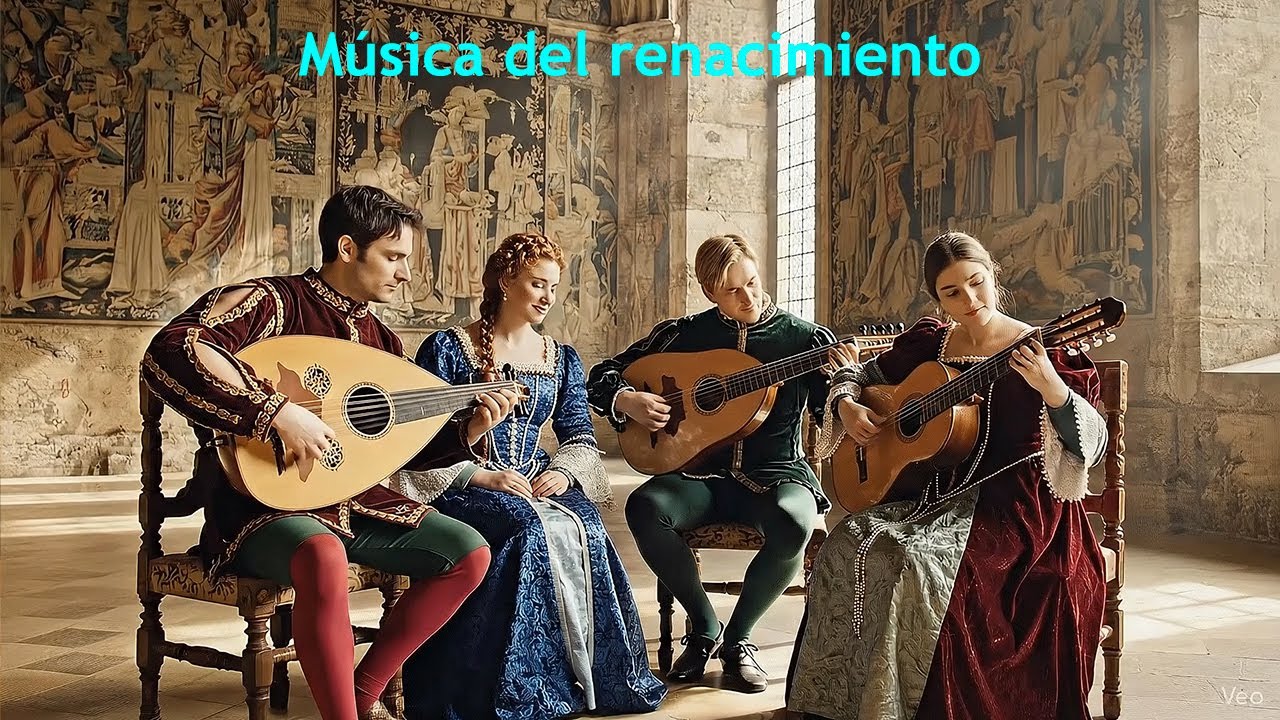 🎸 Música del Renacimiento Chanson de C. Sermisy. Guion + Partitas + Backing Track. Clase 157.