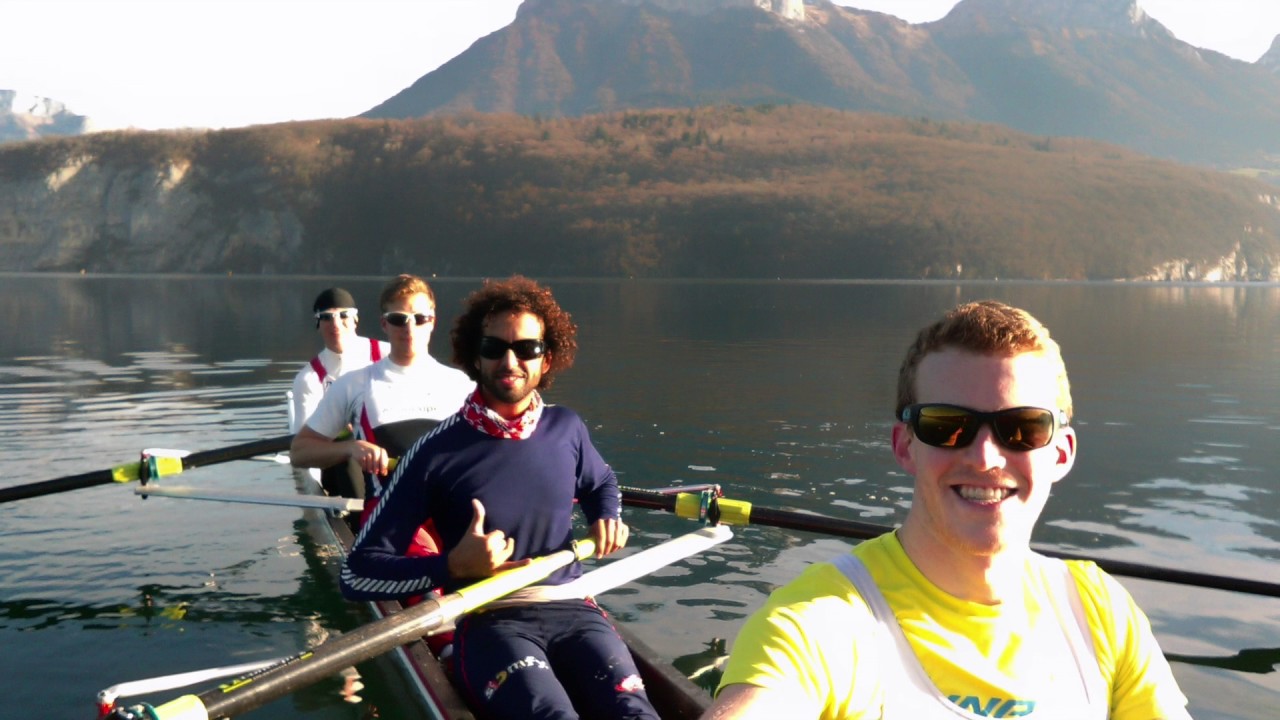 ROWING FRIENDS   ANNECY LAKE