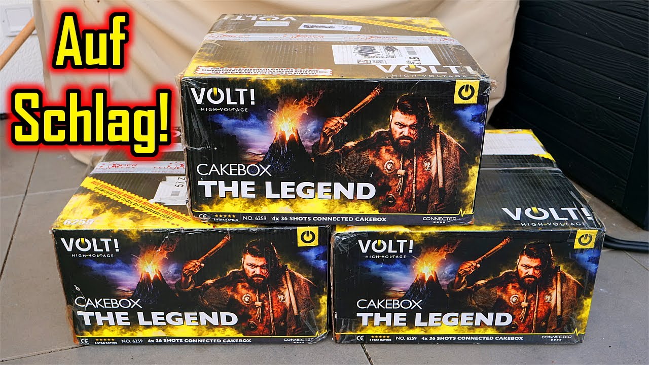 3x THE LEGEND auf SCHLAG! | Feuerwerk EXTREM und BRACHIAL!