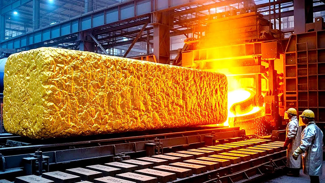 Inside a Gold Refinery: Turning Raw Gold Doré into 99.99% Pure Gold Bars