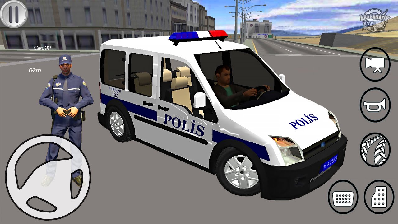 FORD Connect TÜRK Polis Arabası Oyunu - Polis Oyunu - Polis Simulator - Android Gameplay