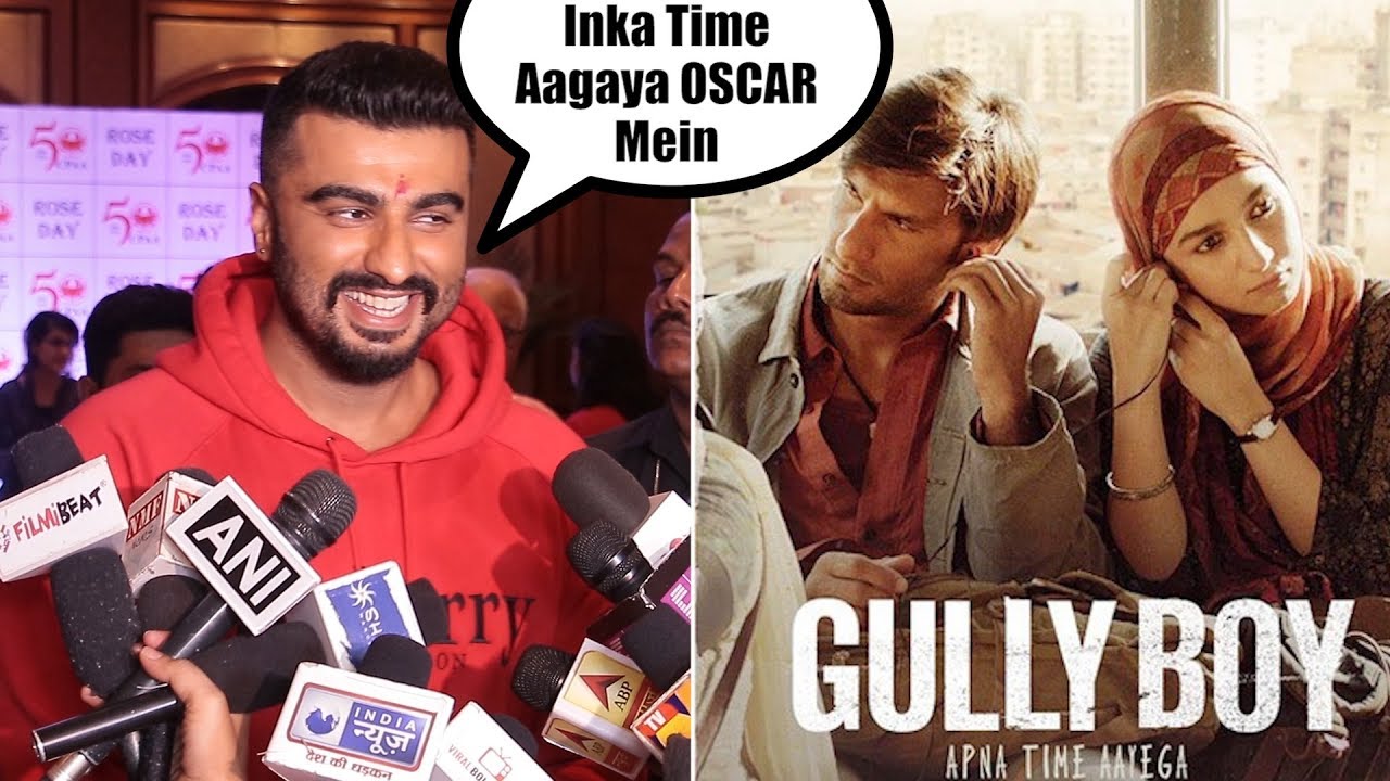 Arjun Kapoor Reaction On Gully Boy Entry To #Oscar Entry | Apna Time Aaega