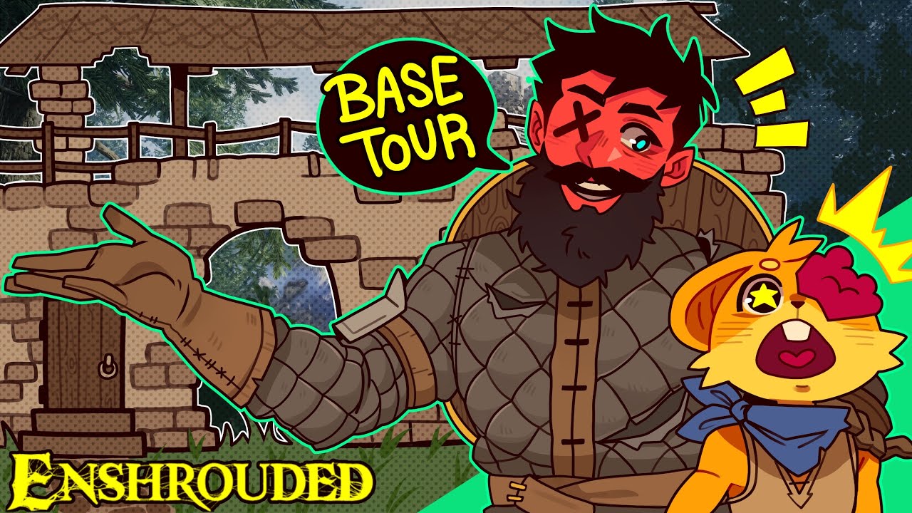BASE BUILDING IN THIS GAME IS INSANE!!!!!! | Enshrouded