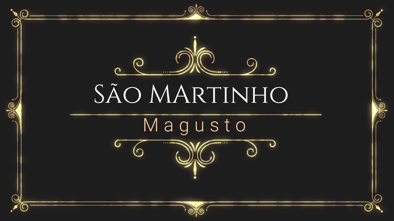 História de São Martinho e decorações de Magusto