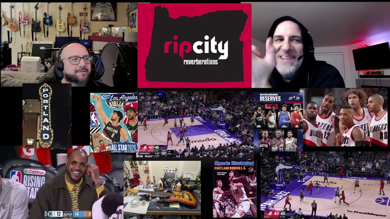 Rip City Reverberations: The State of Our Team at the All-Star break and Dame's 3rd 3pt contest.