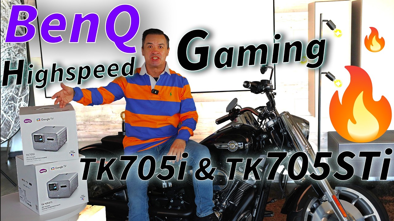 🔥High Speed 🎮Gaming: BenQ TK705i & STi - 4K@60fps nur 1,9 ms, Profi-Niveau - Ultra Highspeed zocken