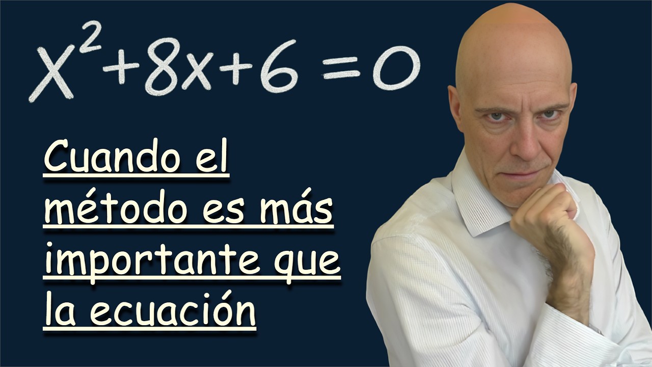 Resuelvo la ecuación de grado 2 por método que es ORO MOLIDO