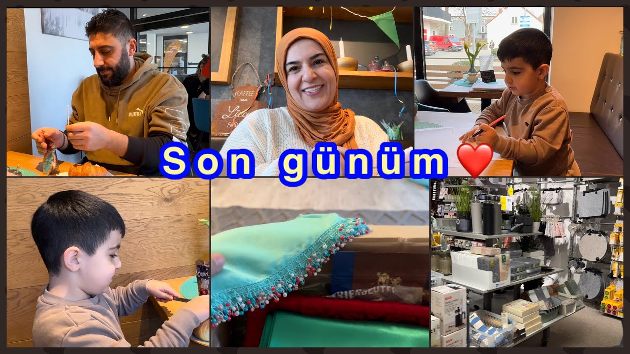 Yolculuk başlıyor son eksiklerimi aldım/canla kahvaltı keyfimiz/takipcimden gelen güzel paket❤️
