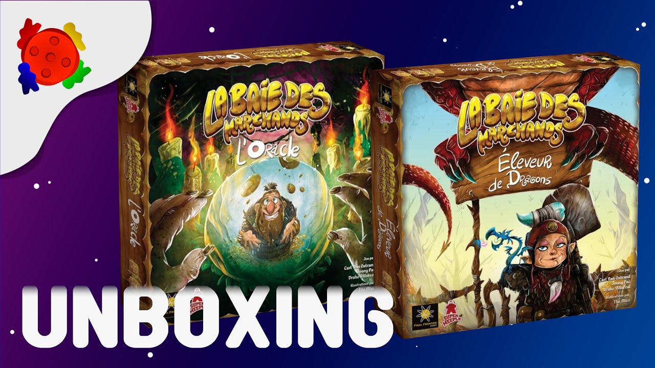 Unboxing Éleveur de Dragons + L'Oracle