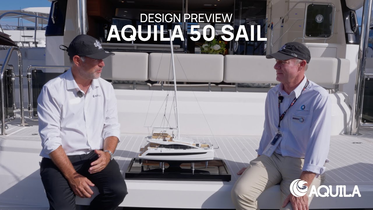 Предварительный эскиз проекта: Парусный катамаран Aquila 50