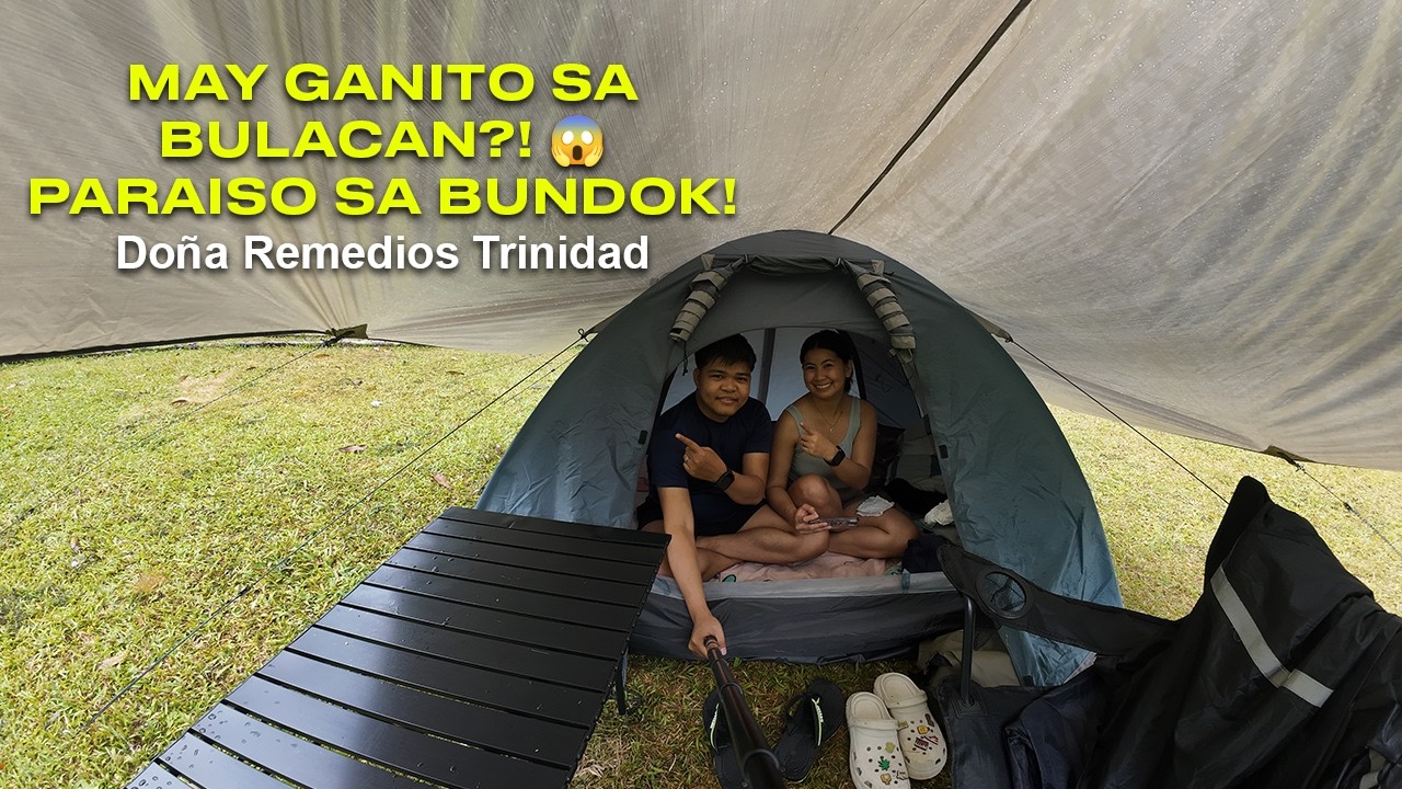 MAY GANITO SA BULACAN?! 😱 | Moto Camping sa Casa Del Pueblo De Cabanacan | Doña Remedios Trinidad