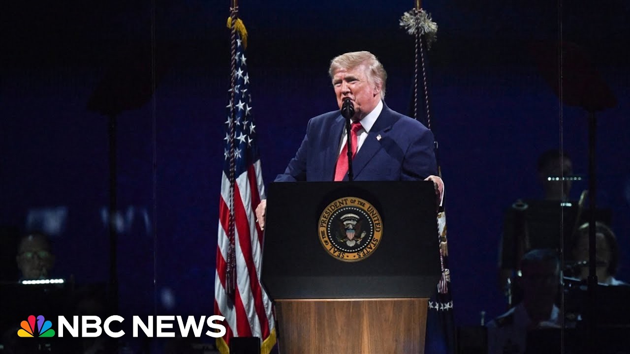Watch President Trump's full speech at the Salute to America 250 event