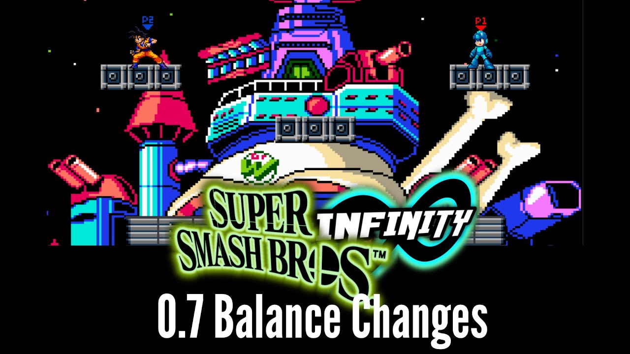 Super Smash Bros Infinity v0.7 Balance Changes