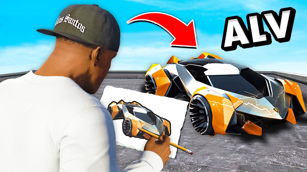 TODO lo que DIBUJO es REAL en GTA 5 📝😝