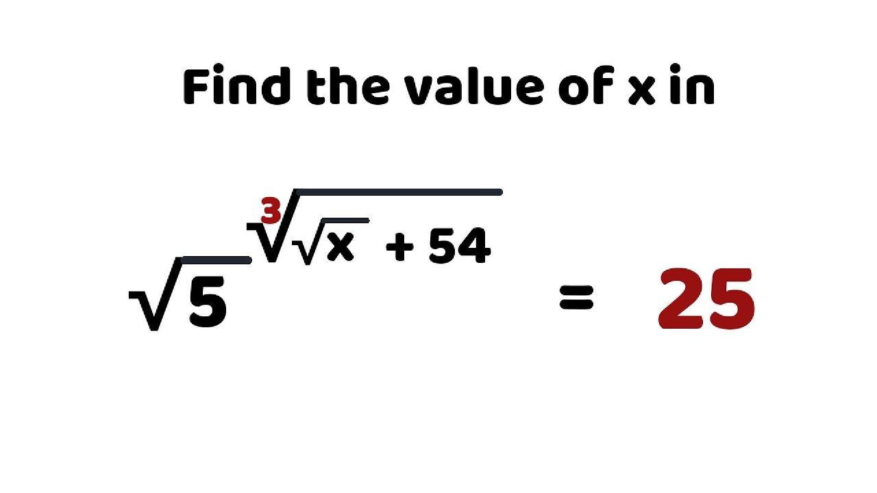 Find the value of x in the given expression | Basics of Maths | Competitive Exams 📚📈