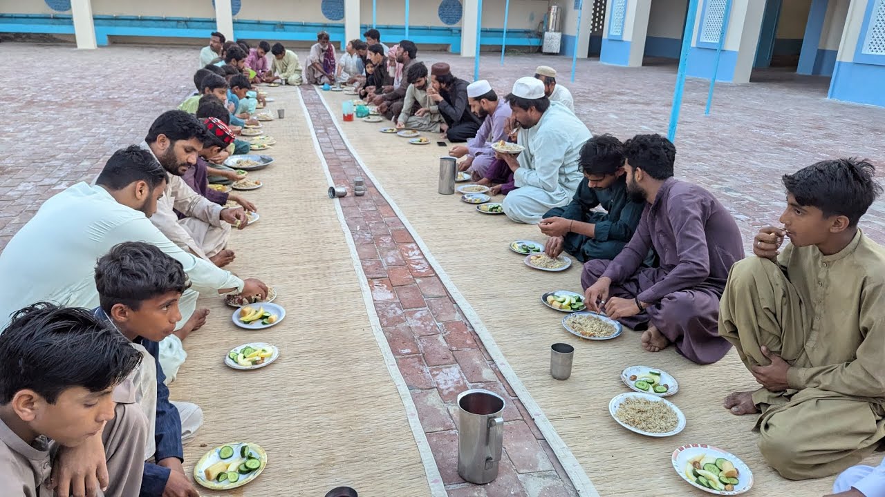 Alhamdulillah Masjid Me (26) Roza iftari program| SHUKRIYA -Haji Baran Ali and family Ki trf Sy ♥️🤲🤲