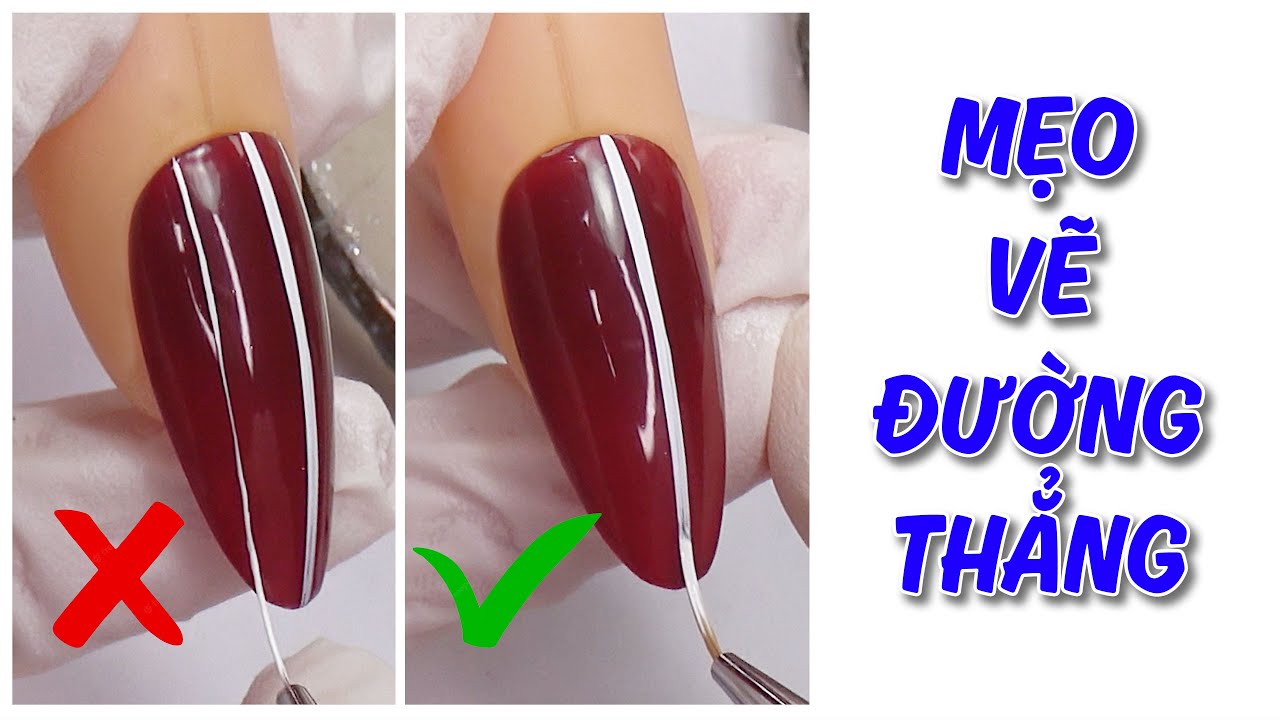 3 Mẹo kẻ đường thẳng Nails ai cũng cần