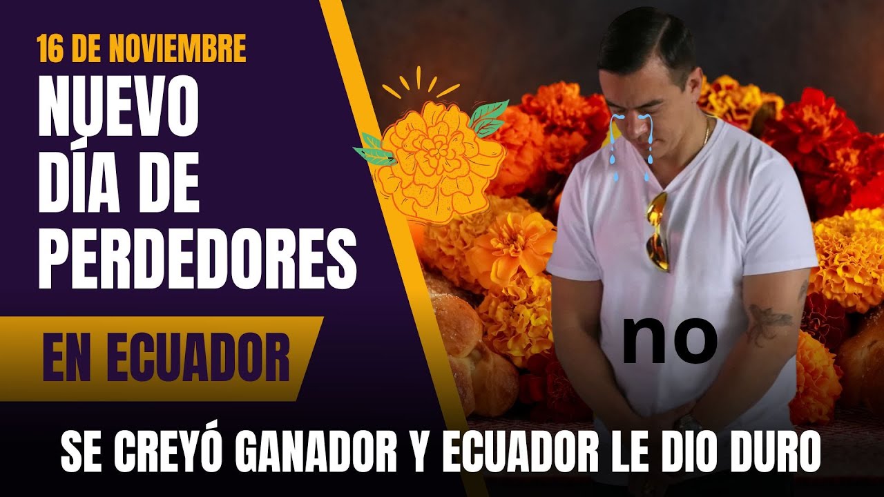 &iexcl;Voto de Castigo! Ecuador le dice 