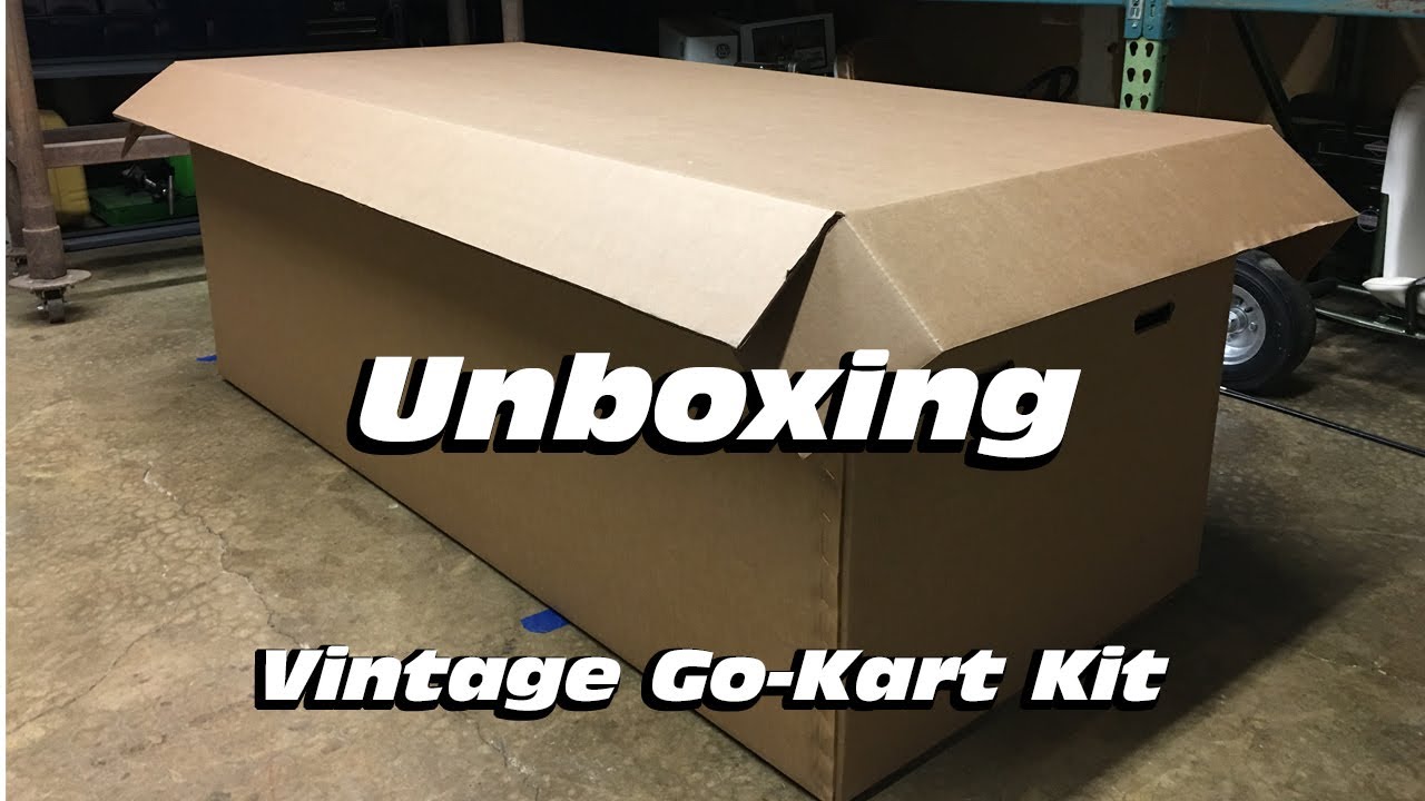 Unboxing a Vintage Go-Kart Kit
