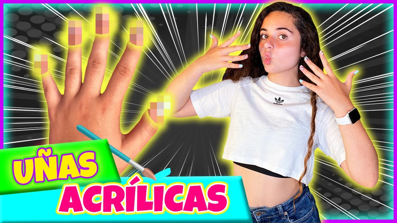 ME PONGO LAS UÑAS ACRÍLICAS 💅🏻  PASO A PASO DE MI NUEVA MANICURA CON UÑAS POSTIZAS