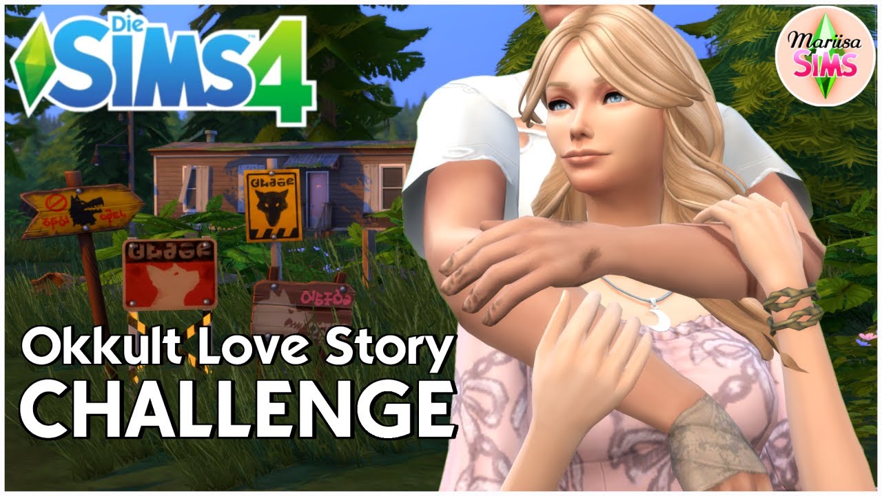 OKKULT Love Story CHALLENGE [Die Sims 4] | Teenager Gameplay Challenge | Mariisa Sims