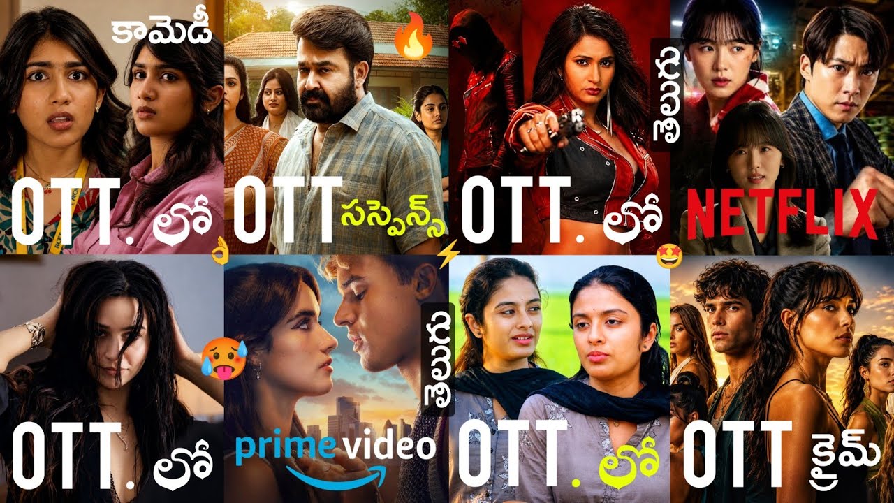 This Week OTT Movies Telugu | 20 New OTT Release Movies Telugu: New OTT Telugu Movies: OTT Thrillers